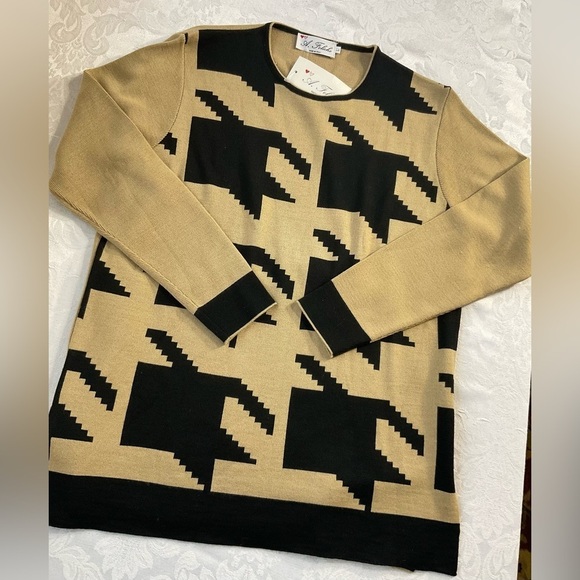 A. feliche Sweaters - A. Feliche Merino Wool Blend Women Sweater Size Large Made in Italy New W Tags